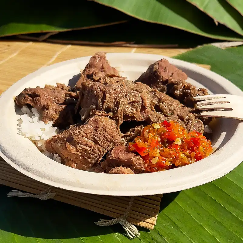 Beef rendang